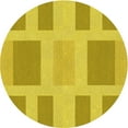 thumbnail image 1 of Ahgly Company Indoor Square Patterned Rubber Ducky Yellow Area Rugs, 3' Square, 1 of 6