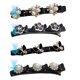 thumbnail image 5 of Pasadores Largos 2024 para El Con Piedras Cristal Brillantes Trenzadas Diamantes Imitación (B), 5 of 9