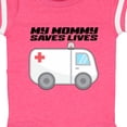 thumbnail image 4 of Inktastic My Mommy Saves Lives Ambulance Boys or Girls Baby Bodysuit, 4 of 5