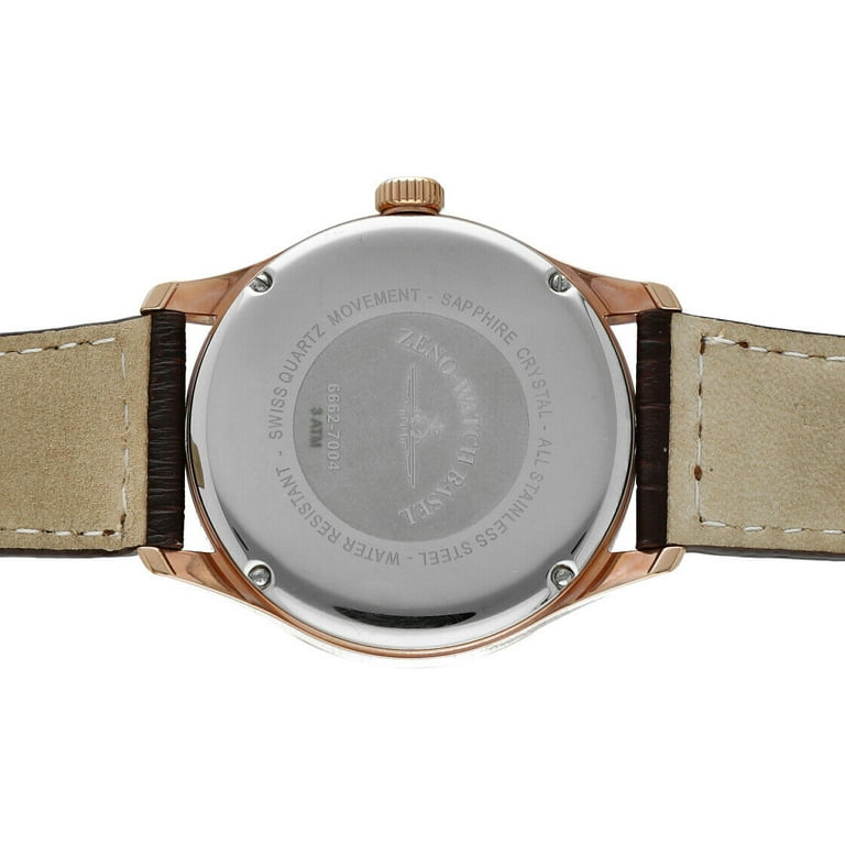 Zeno-Watch Basel Gentleman Vintage Line 6662-7004 Rose Gold