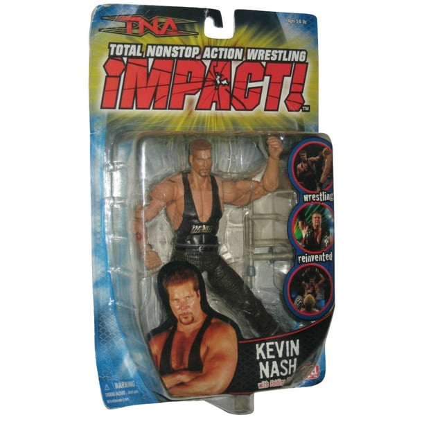 TNA Wrestling Kevin Nash Marvel Toys WWE Action Figure w/ Folding Chair