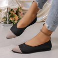 thumbnail image 5 of Versatile Womens Casual Sneakers Sleek Pointed Toe Everyday Comfort All Day Wear Lightweight On Flat Shoes, 5 of 7