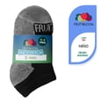 thumbnail image 1 of Tin Fruit Of The Loom para Niño, Afelpado Bajo Negro 5 Pares Talla CH, 1 of 4
