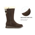 thumbnail image 2 of Dream Pairs Women's Winter Casual Snow Boots Wide Mid-Calf Fashion Warm Outdoor Boot DSB212 BROWN Size 6, 2 of 6