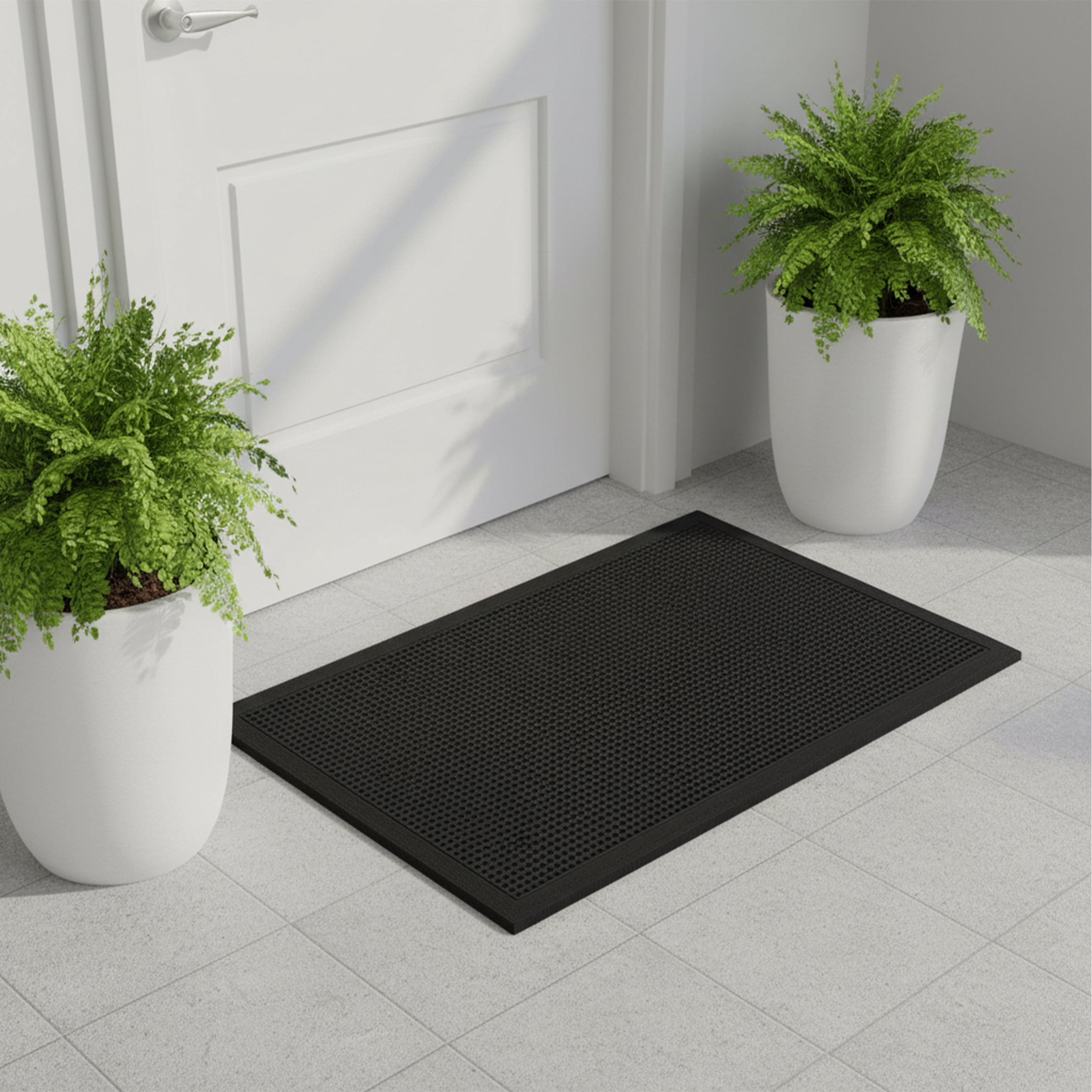 Calloway Mills 111712030 Braxton Rubber Doormat 20" x 30"