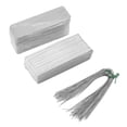 thumbnail image 3 of 100 etiquetas metálicas de doble cara para escribir en exteriores, de aluminio de alta durabilidad, para plantas y árboles., 3 of 14