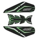 thumbnail image 5 of pegatinas protectoras antideslizantes para tanque de combustible de gasolina, compatibles con Kawasaki Z400 NINJA 400, color verde., 5 of 14