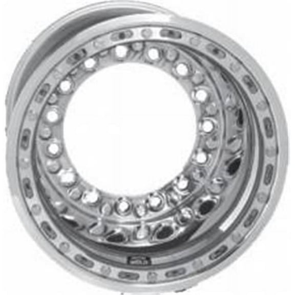 11.9 lbs 15 x 14 in. 5 XL Aluminum Beadlock Wheel - 6 in. Back Spacing