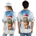 thumbnail image 5 of Hello Winter Abyssinian Frosty Morning Walk Welcome Snowy Christmas All Over Print 3D Baseball Shirt Cat Lover Kitten Owner Gifts Softball Sport - 02018, 5 of 6
