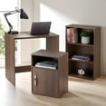 thumbnail image 2 of Set Escritorio, Librero y Archivero de Madera Kingshouse Moderno Multifuncional Muebles Organizador beige, 2 of 8