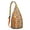 Orange, variant on Boho Tiger Print Sling Backpack – Lightweight Crossbody Bag for Hiking, Travel & Outdoor Adventures