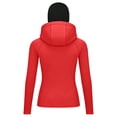 thumbnail image 2 of Teen Summer Balaclava Hoodie Jackets Sun Protection Long Sleeve Zip Up Double Hooded Coats Kids Casual Loose Solid Color Outwear, 2 of 4