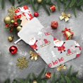 thumbnail image 6 of GZHJMY Christmas Santa Claus Stocking 2PCS, Large Fireplace Xmas Hanging Stockings with Plush Cuff for Family Holiday Party Decorations, 17.71"x 12.20", 6 of 7