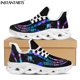 thumbnail image 1 of Zapatillas deportivas transpirables con dibujos de dientes de dentista para mujer, zapatos ligeros con cordones para mujer, zapatos de punto de malla, zapatos unisex para mujer, 1 of 6