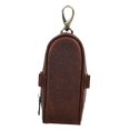 thumbnail image 2 of jinwen Mini Golf Ball Bag PU Leather Storage Case Adults Protective Hang on, 2 of 9