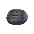 thumbnail image 2 of Dthchengua 16" Solid Color Flax Round Chair Cushion - Comfortable Chair Cushions Home Pillow Indoor,Non-Slip Bottom, 2 of 6