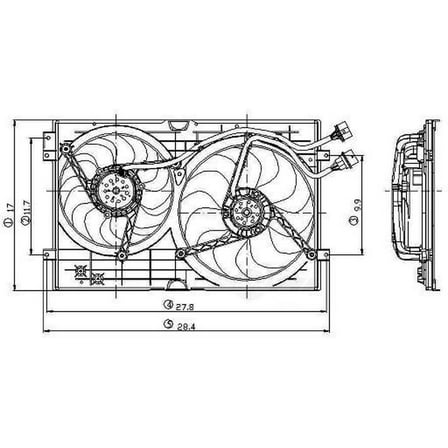 Engine Cooling Fan Assembly