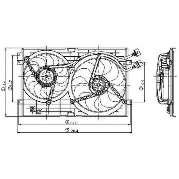 Engine Cooling Fan Assembly
