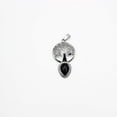 thumbnail image 1 of Nvzi Colgante de collar, hecho a mano para collares de hombres y mujeres, colgante en forma de gota de árbol de la vida (negro), 1 of 5