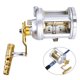 thumbnail image 2 of Carretes De Pesca Baitcasting, Nivel Carrete De De Viento Para Agua Salada Big Game Fishing-Right Handed - 44 Lb Max Drag 3000 Soledad Carrete de pesca de caza mayor, 2 of 10