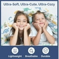 thumbnail image 4 of CGK Linens 4-Piece Cute & Cozy Kids Sheet Set - Queen Size Kids Bedding With Vibrant Designs For Boys, Girls, Teens, Toddler, Roaring Dinos, 4 of 7