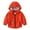 Red, variant on Cethrio Boys Hooded Jackets, Long Sleeve Windproof Outdoor Full Zip Fall Outerwear Red Size 6-7