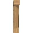 thumbnail image 2 of Ekena Millwork 7 1/2"W x 34"D x 42"H Traditional Block Smooth Bracket w/ Offset Brace, Western Red Cedar, 2 of 25