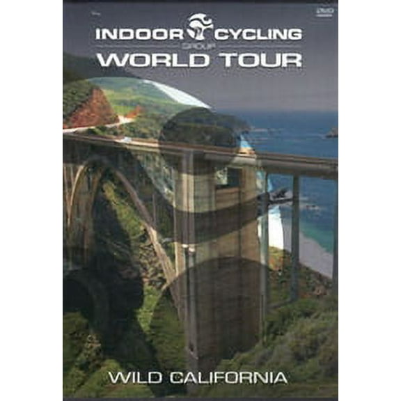 Virtual Active Indoor Cycling Group World Tour Wild California DVD
