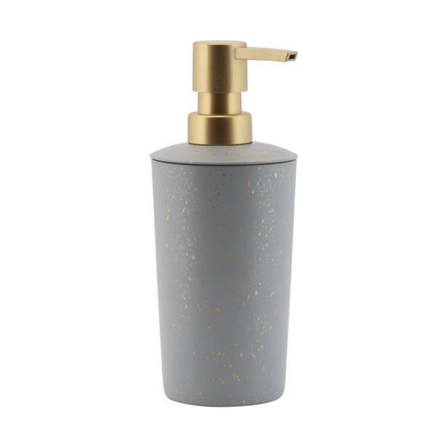 Elle Decor EL-44163-GREY Pompe à Savon Moderne en Métal&44; Gris