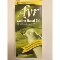 Ayr Saline Nasal Gel, With Soothing Aloe, (Pack of 6)