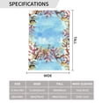 thumbnail image 3 of Wukai Sea and Fish Garden Flags Double Sided Welcome Garden Yard House Flags Outside Outdoor House (Only Flag), 3 of 8