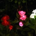 thumbnail image 6 of Travelwant Solar Flowers Garden Lights Decorative,Changing Rose Lights Head Rose for Pathway Patio Yard Party Wedding Valentine’s Day Outdoor Decoration, 6 of 7