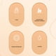 thumbnail image 5 of Naiovety Bolsa vacía de viaje de 10 piezas, dispensador de muestra de maquillaje portátil, botella dispensadora de ducha, bolsa de embalaje a prueba de Almacenamiento y organización del hogar 30ML Naiovety HA070854-01, 5 of 6