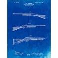 thumbnail image 2 of Borders, Cole 25x32 White Modern Wood Framed Museum Art Print Titled - PP754-Faded Blueprint Browning Auto 5 Shotgun 1900 Patent Poster, 2 of 4