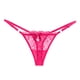 thumbnail image 4 of Braguitas tanga de encaje transparente para mujer - Cintura ajustable, detalle de lazo, sin costuras, lavado a mano, talla única para cinturas de 58-80 cm, 4 of 4