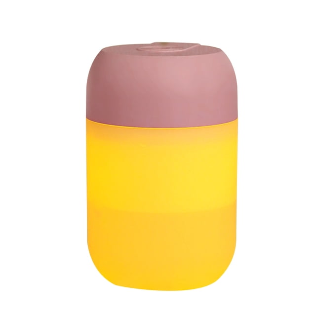 Fiudx Artículos en oferta con ofertas flash Humidificador de luz nocturna, humidificador de escritorio para el hogar, silencioso, USB, multifunción, purificador de ambientes para automóvil