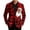 Red, variant on yuCgh Men's Corduroy Suit Jacket with Printed Details and Warm Pockets, Cardigan for Casual Use, Perfect for Daily Adventures,Army Green L