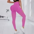thumbnail image 6 of Cellulite 3D Leggings for Women No Curling Lift Pants Scrunch Butt Lifting Leggings Resistance Band Smile Contour Activewear Tights Butt Lift Booty Workout Tights Fitness Sport Pants Hot Pink M, 6 of 9