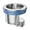 Silver, variant on Copper Toilet Floor Drain Core Anti-Odor Plug, Large Size for Shower Bathroom, By Meiiso, Large Inventory!