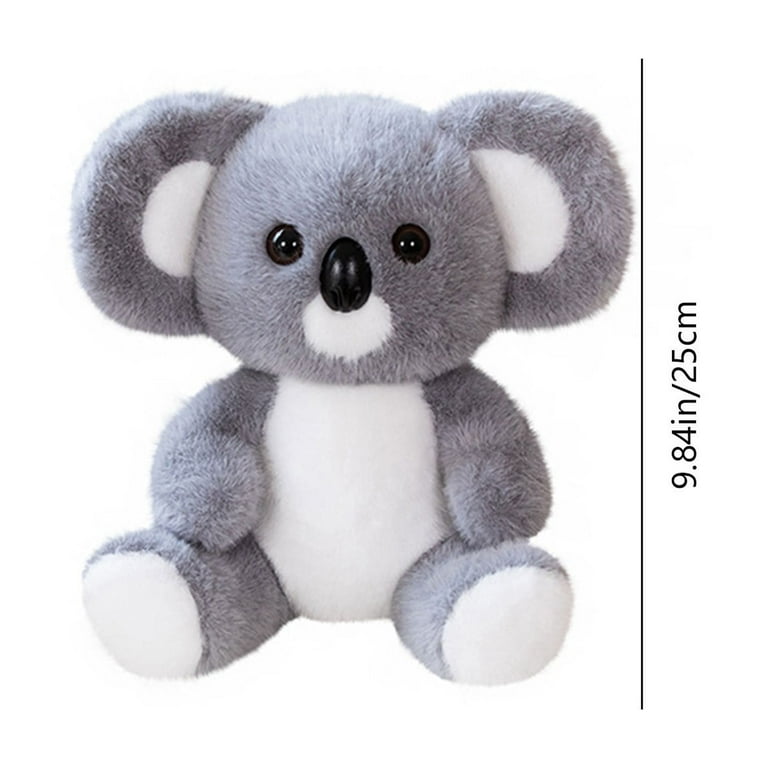 Honeeladyy 1 PC Cute Koala Doll Plush Soft Plushie Toy Stuffed