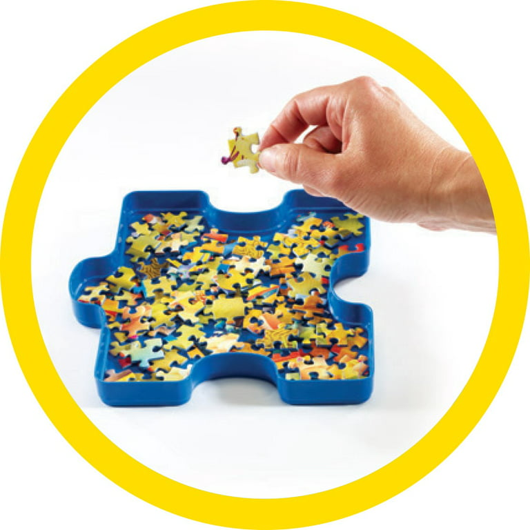 Puzzle Trays for Sorting Jigsaw Puzzle Pieces - 5 in 1 - Puzzle Accessories  Set