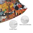 thumbnail image 5 of Kll Welcom Fall Pillow Covers Envelope Closure,Super Soft And Cozy Fuzzy Fleece Pillow Case Cover 14"X20", 5 of 9