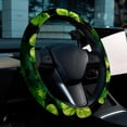 thumbnail image 6 of Saint Patrick's Day 14.5 Inch Printing PVC Leather Car Wheel Cover Steering Wheel Cover Auto Accessories, 6 of 6