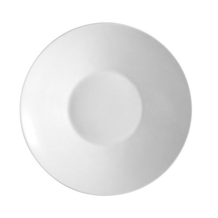 

Sushia Coupe Salad Plate 11 Dia. X 2 H Porcelain White
