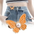 thumbnail image 5 of Elainilye Butterfly Button Pant Waist Tightener Tool, Adjustable Buckle for Loose Jeans, No Sew Clips Skirt Waistband Extender Clothing Accessory for Casual Wear, Daily Use, 5 of 5