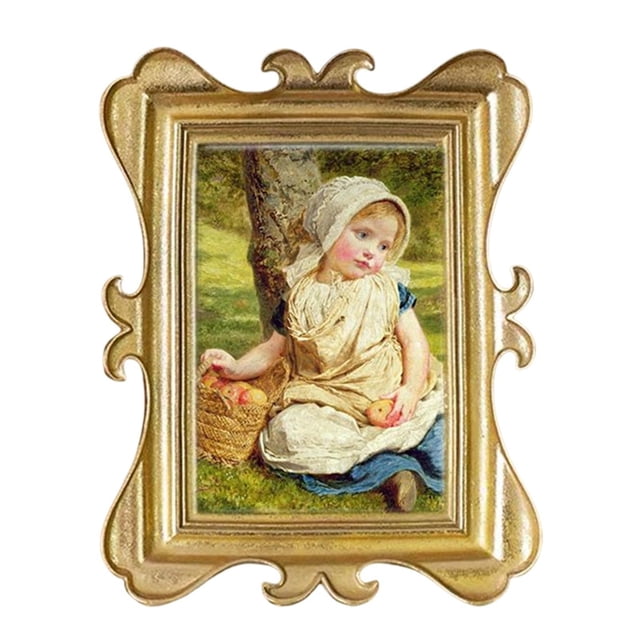 Marcos de fotos elegantes Sunnimix estilo Retro para colgar en la pared 22,5 cm x 17 cm