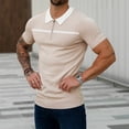 thumbnail image 2 of toraway Shirts for Men Long Sleeve Button up Male Spring and Summer Thick Jacquard Short Button Knit Print Top Shirt XXL, 2 of 4