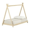 thumbnail image 5 of South Shore Sweedi, Scandinavian, Toddler Bed, Natural Wood, 5 of 12