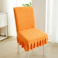 thumbnail image 6 of sruoe Dining Chair Covers, Chair Slipcovers Seat Protector, Removable Washable Seat Cover, Stretch Soft Dining Chair Slipcover for Living Room, Kitchen, 6 of 6
