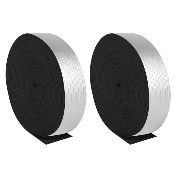 2 Rolls Thermal Insulation Tape With Adhesive For Pipe Winter